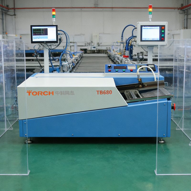 TB680 桌面式波峰焊机 中小型研发实验室用发泡式助焊剂 PCB 插件焊接小型波峰焊锡炉